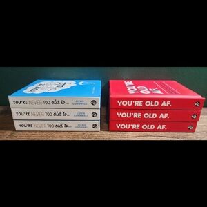 Humorous Book Set - Blue and Red